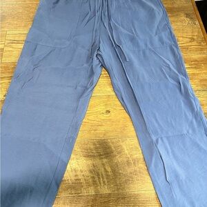 Zara women’s XXL  Pull on Elastic waist Blue Pants